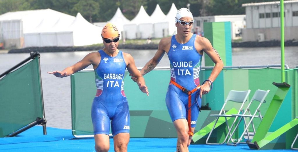 Anna Barbaro durante le paralimpiadi di Tokyo 2020