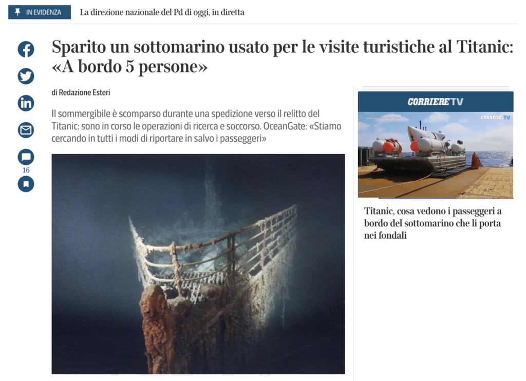 Diritto d'autore in fotografia: l'esempio del Corriere della Sera